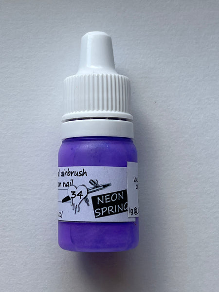 Airbrush Pastel Neon Paint 31-38