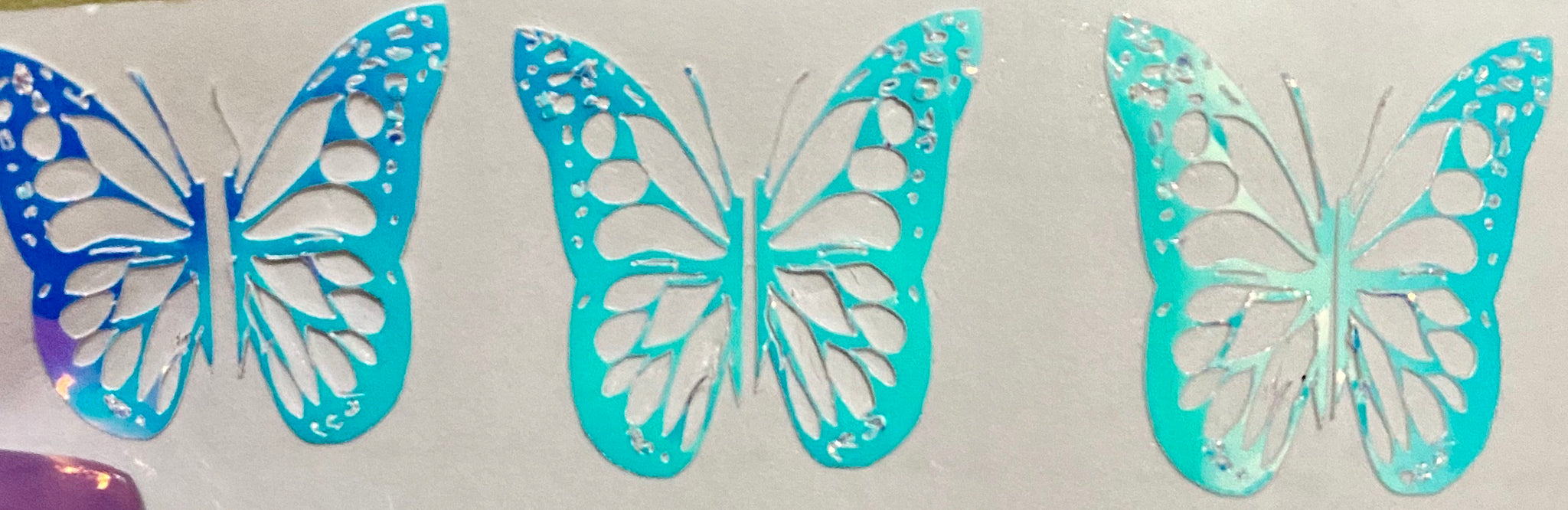 Split Opal Butterfly