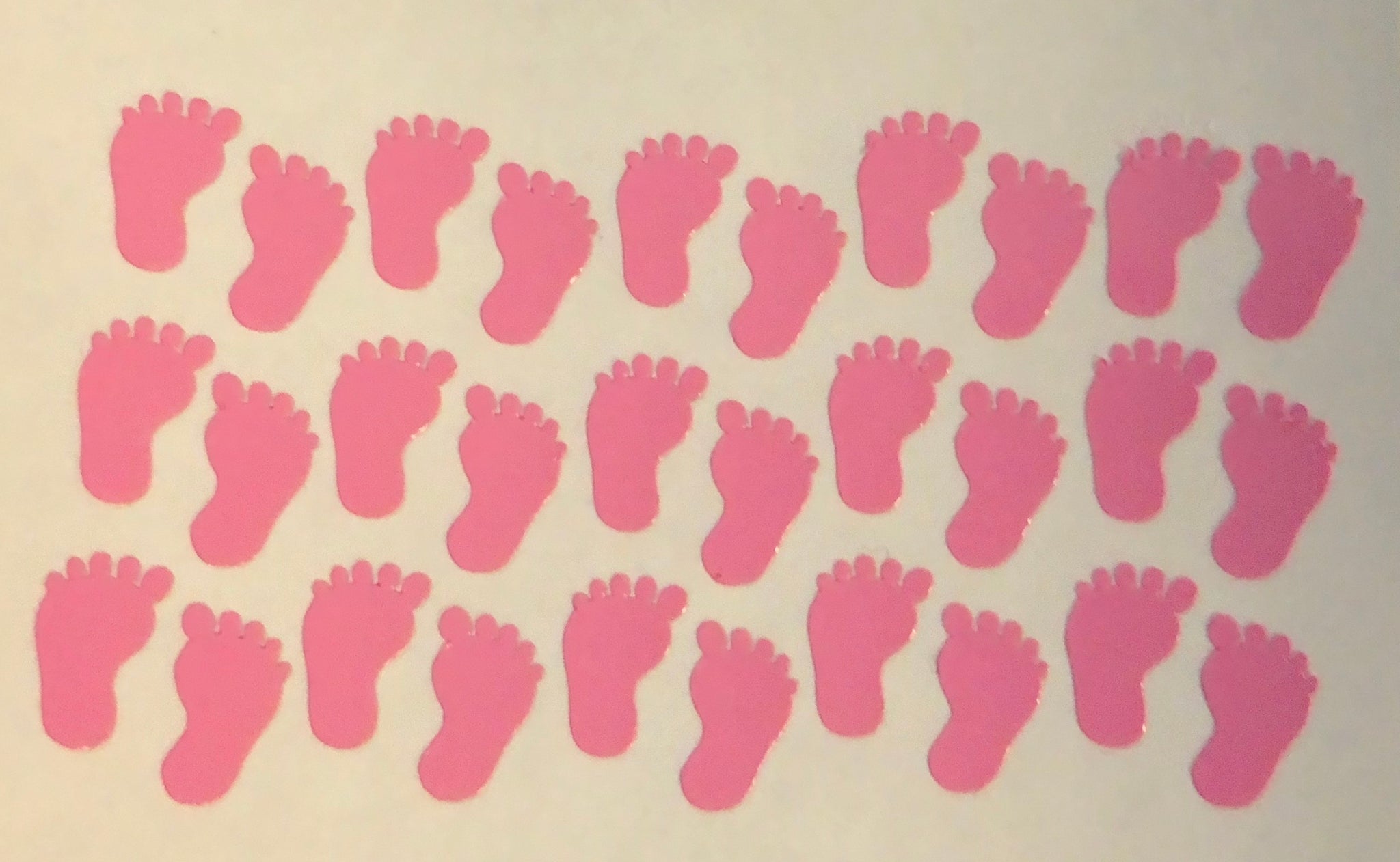 Pink baby feet