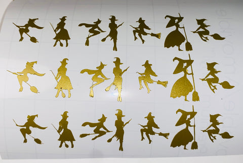 Witches Accent Stencils