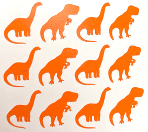 Orange Dinosaurs