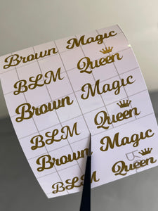 Brown Magic Stencils