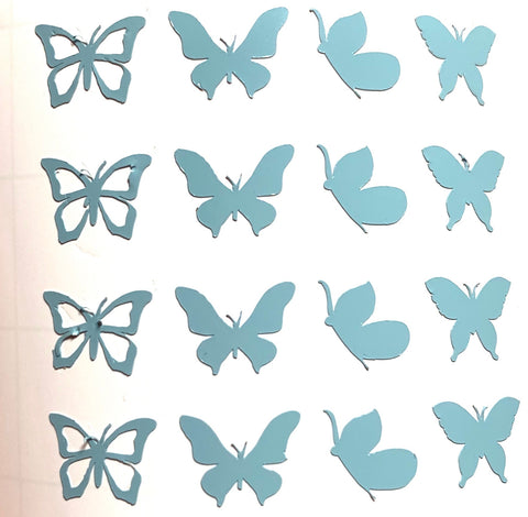 Baby Blue Mini Butterflies