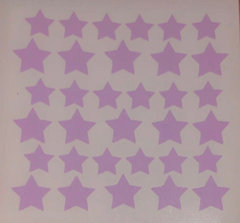 Purple Pastel Stars