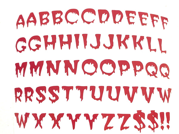 その他 Bloody Letter Bloody Letters – CultureAddicts