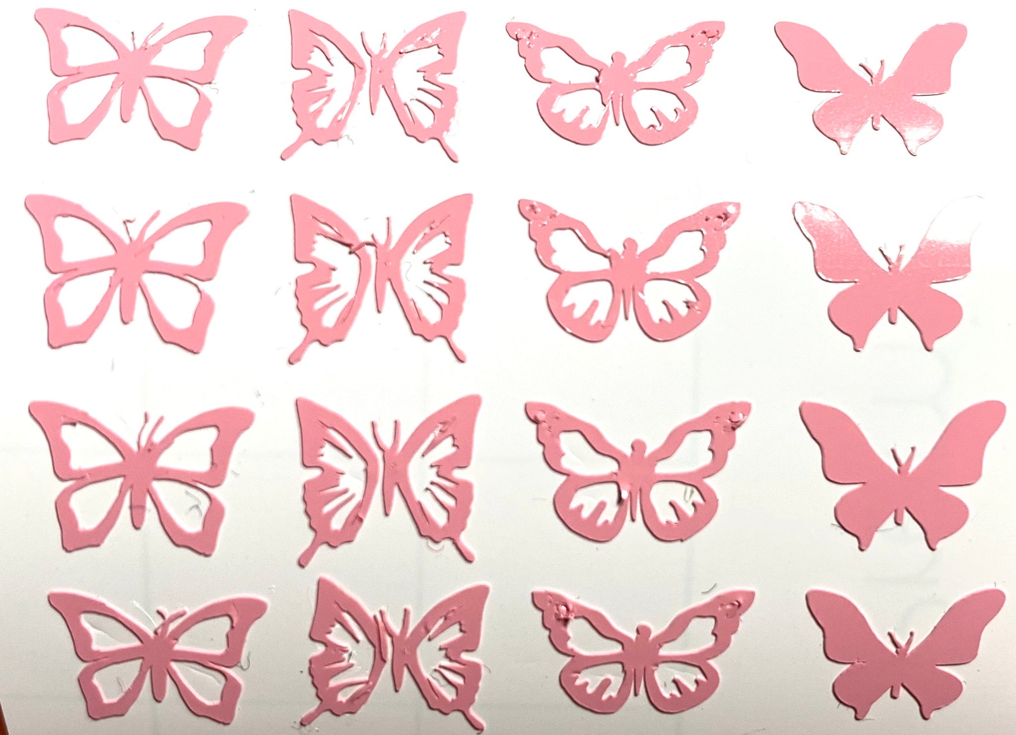 Pink Mini Butterflies