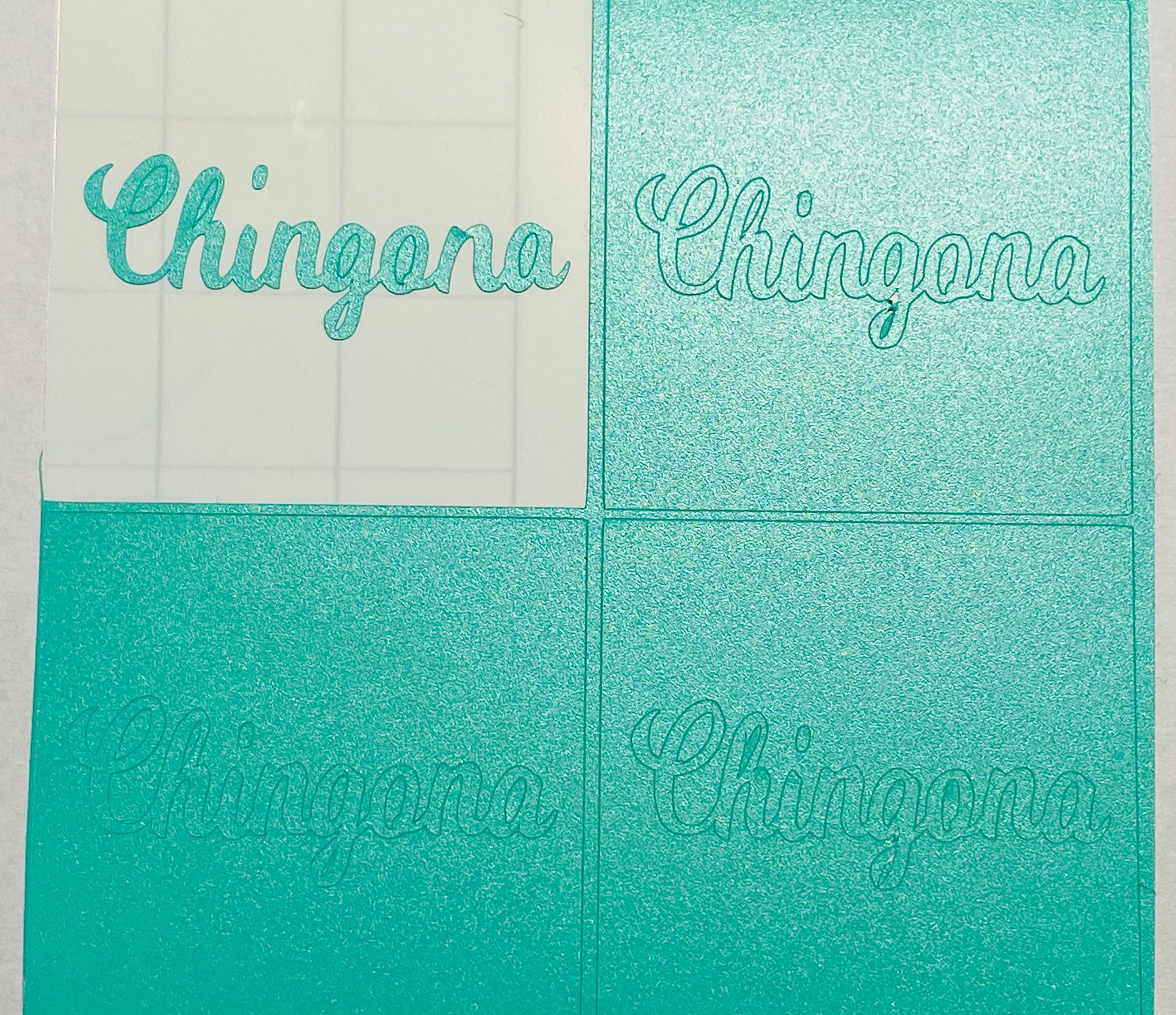 Chingona Stencils